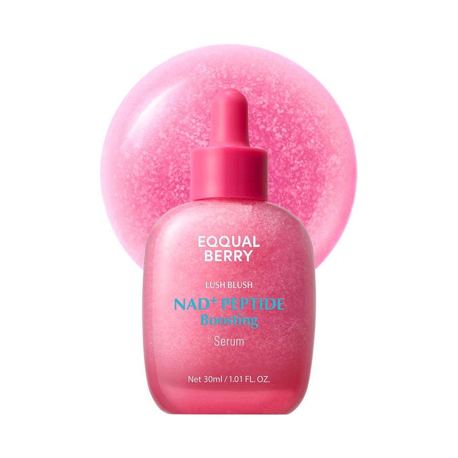 EQQUALBERRY NAD+ Peptide Boosting Smoothie Serum – Anti-Aging Serum mit NAD+ & Peptiden, Ceramide & veganem Kollagen, Hydratisierend, für alle Hauttypen, 30 ml