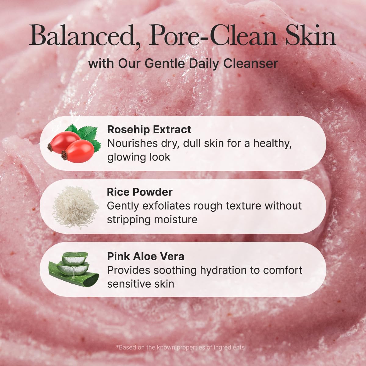 Arencia Rice Cake Fresh Cleanser