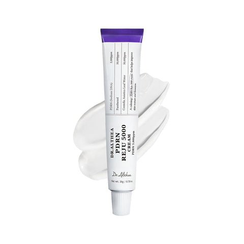 Dr.Althea PDRN Reju 5000 Creme | Biome PDRN Creme für gereizte, empfindliche Haut | Beruhigende Gesichtscreme mit Panthenol und Centella | Koreanische vegane Hautpflege für alle Hauttypen, 20ml