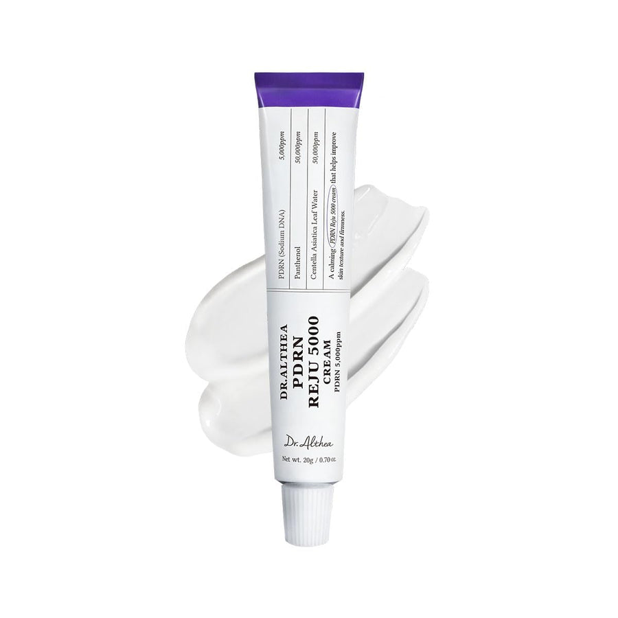 Dr.Althea PDRN Reju 5000 Creme | Biome PDRN Creme für gereizte, empfindliche Haut | Beruhigende Gesichtscreme mit Panthenol und Centella | Koreanische vegane Hautpflege für alle Hauttypen, 20ml