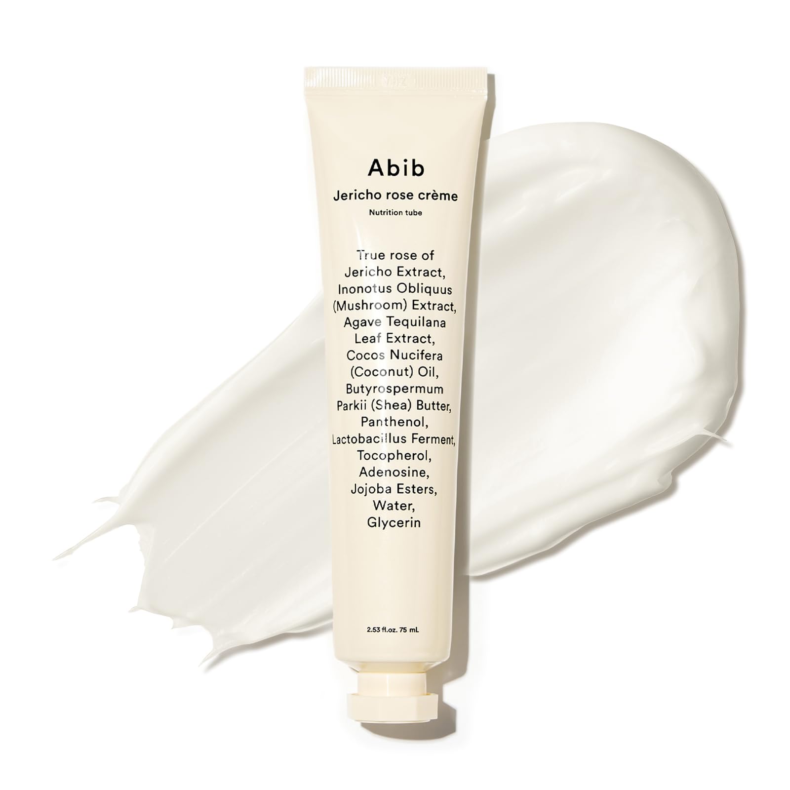 Abib Jericho Rose Creme, Hypoallergen, Anti Aging Feuchtigkeitscreme Für Trockene Haut, 75 Ml