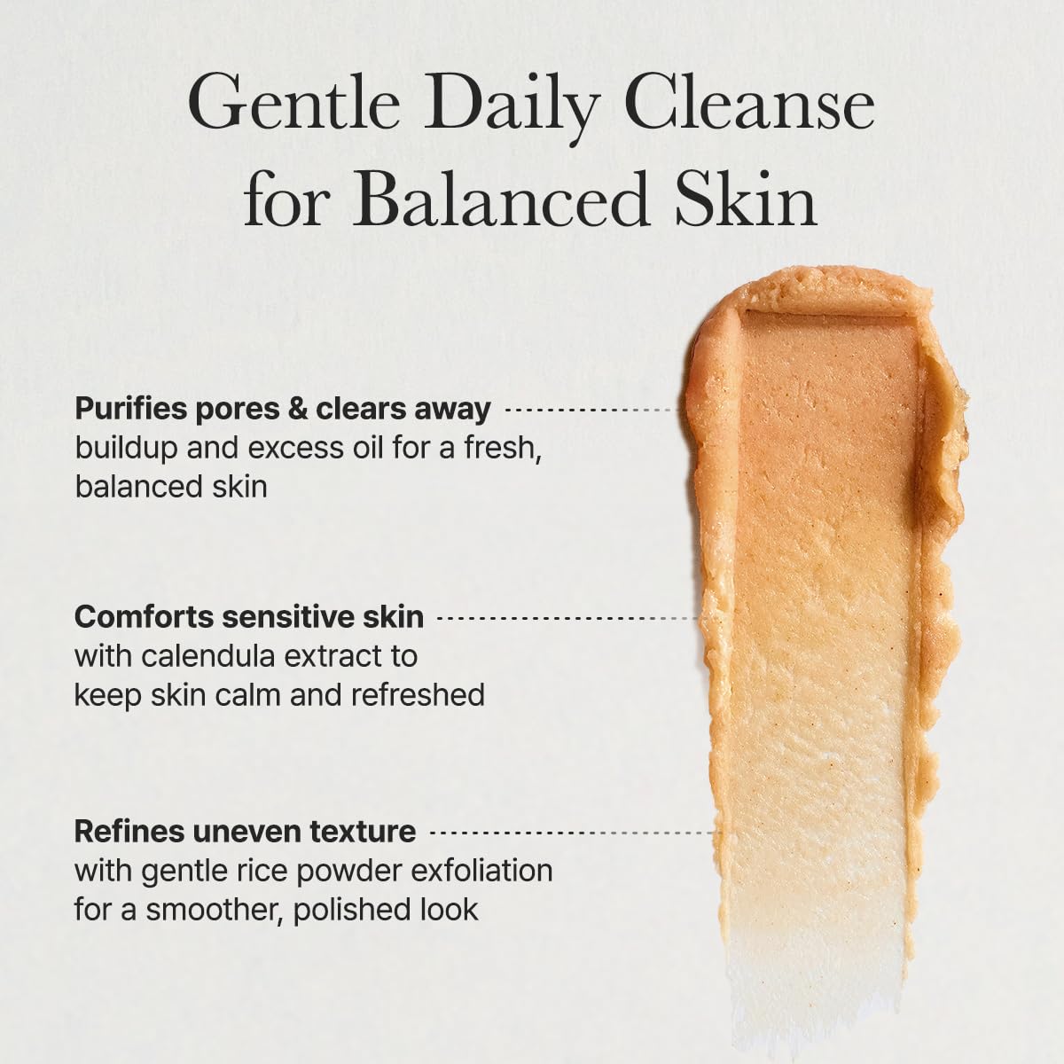 Arencia Rice Cake Fresh Cleanser