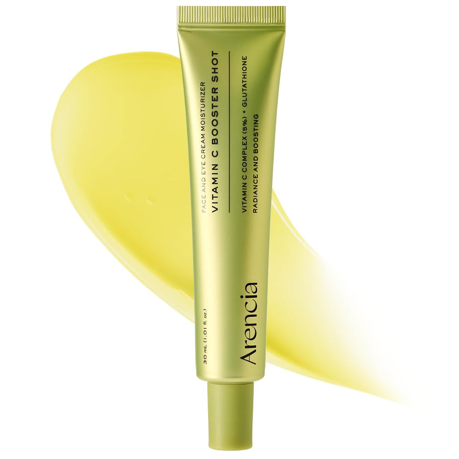 Arencia Vitamin C Booster Shot Serum mit Glutathion, Niacinamid und Vitamin E für strahlende Haut, 29,9 ml