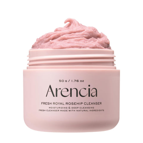 Arencia Reiskuchen-Gesichtsreiniger für einen frischen Teint