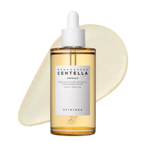 Skin1004 Madagascar Centella Asiatica 100 Ampoule 100 ml or 3.38 floz Facial Serum 100% Extract/For soothing sensitive and acne-prone skin